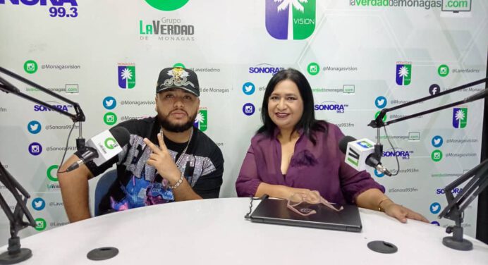 Richard MTZ presentó su videoclip «Vales la pena» en Monagas Visión