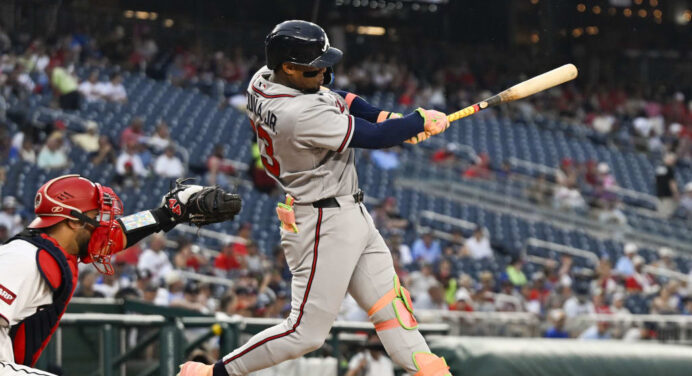 Ronald Acuña Jr. logró una marca sin precedentes al llegar a los 200 cuadrangulares