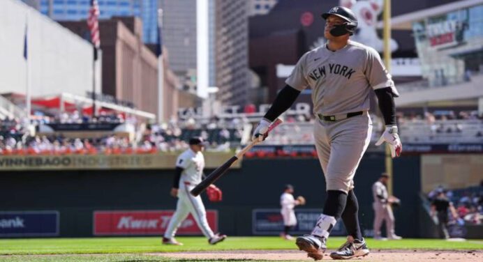 Aaron Judge vuelve a la lista de lesionados