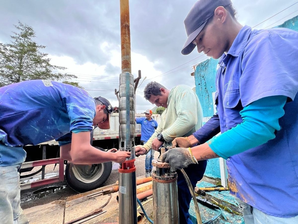 Despliegan atención técnica para reactivar pozos profundos en dos municipios de Monagas 2 agua2 1