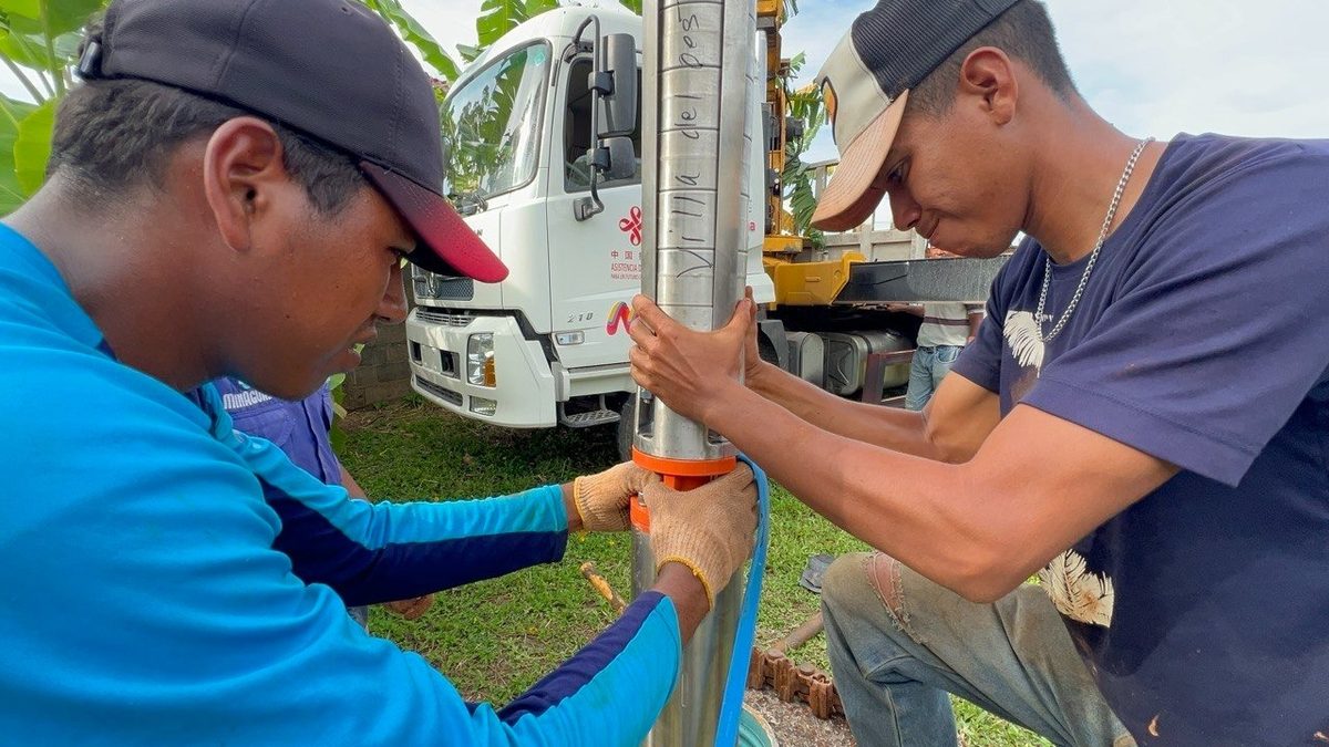 Activados 13 pozos de agua en Maturín, Piar y Bolívar 2 agua2