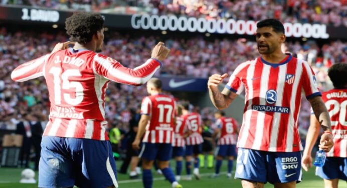 Atlético se impuso en el derby frente a un gris Real Madrid