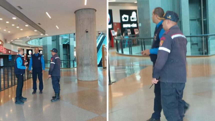 Muere hombre al caer de una altura de 6 metros en centro comercial en Caracas 1 caída