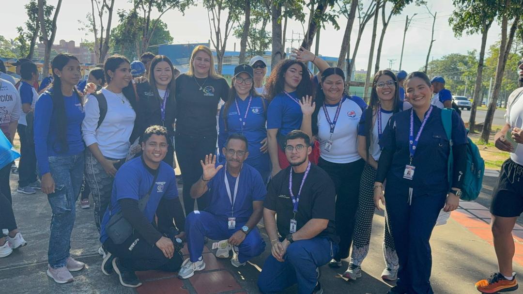 Maturín participó en caminata por el día mundial del Corazón 4 camina4