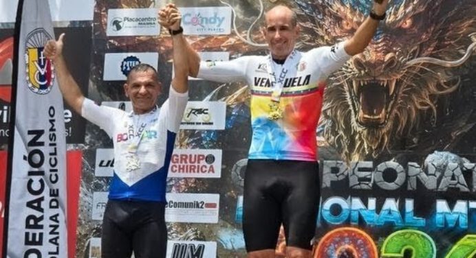 Luis Fernando Turmero viste de oro a Monagas en el Nacional de Ciclismo de Montaña