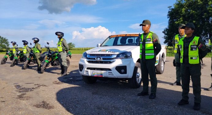 GNB Monagas activa servicio de seguridad vial en la troncal 13