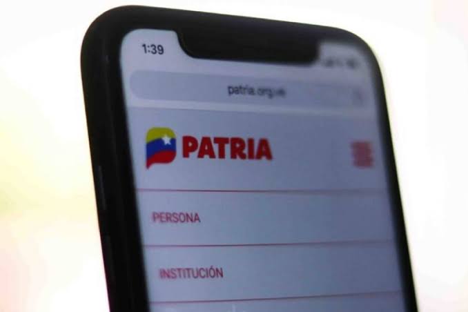 Desembolso en PATRIA