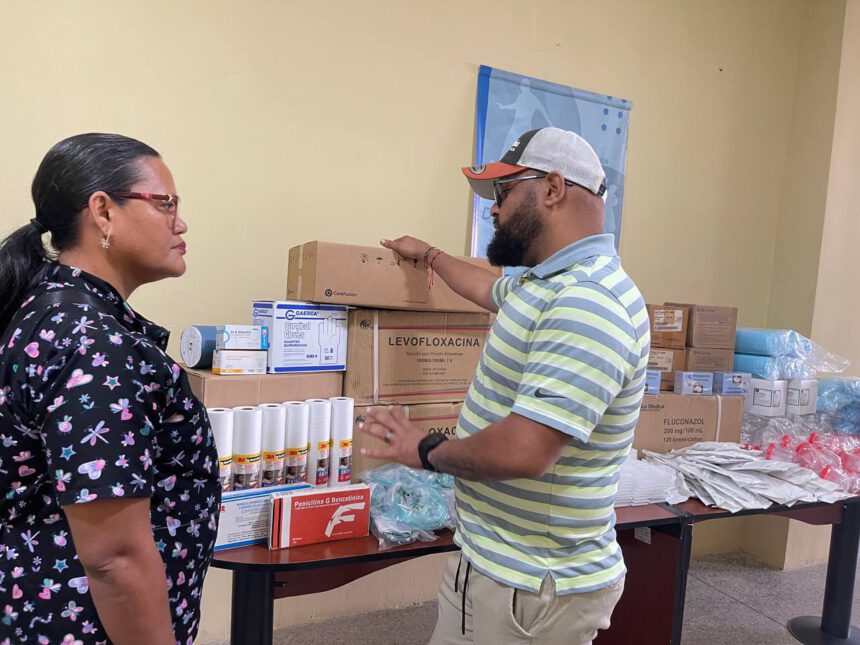 Gobernación entrega insumos y medicinas al Centro Penitenciario de Oriente 1 insumos