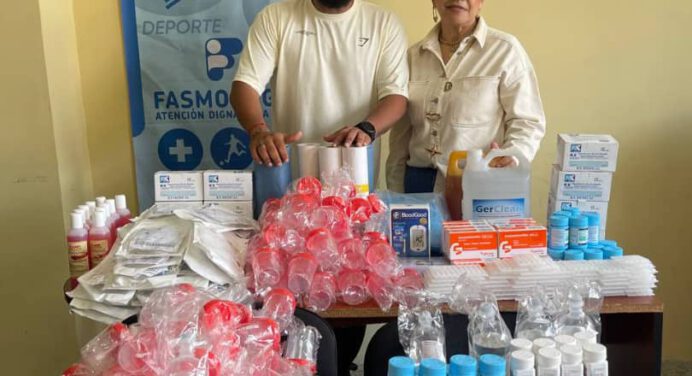 Gobernación entrega insumos médicos al Ipasme para optimizar atención a los docentes
