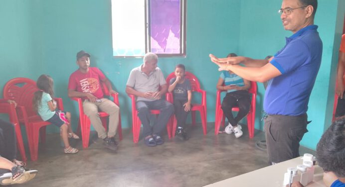 Realizan jornada de desparasitación en el sector El Paraíso