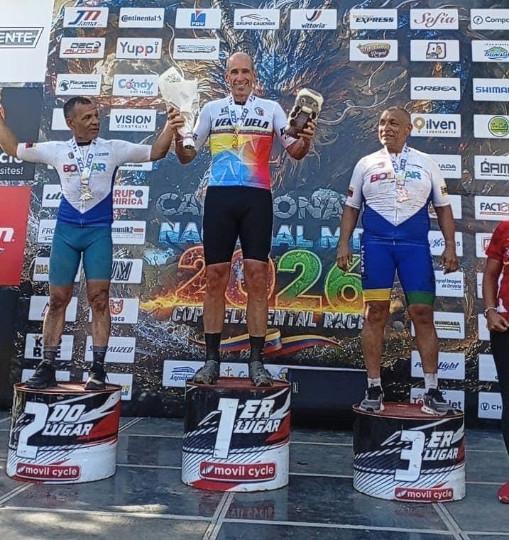 Monaguense Luis Fernando Turmero se coronó bicampeón nacional de MTB en Anzoátegui 1 Luis Fernando Turmero