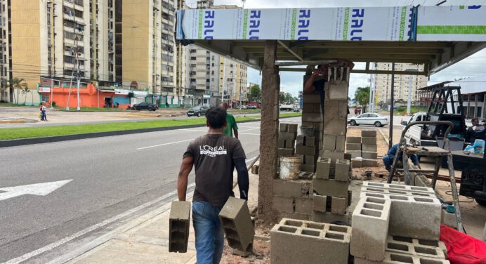 Maturín moderniza la avenida Libertador con nuevas paradas