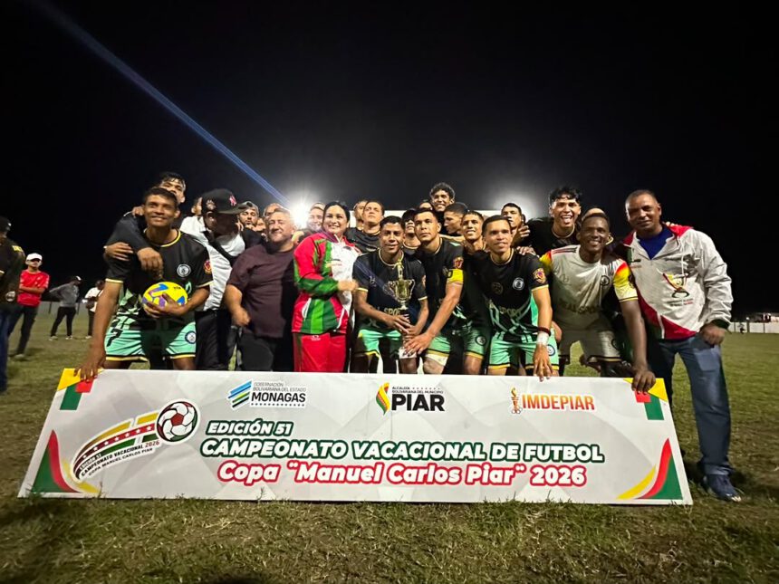 Exitoso cierre del campeonato vacacional de fútbol del municipio Piar 1 Piar