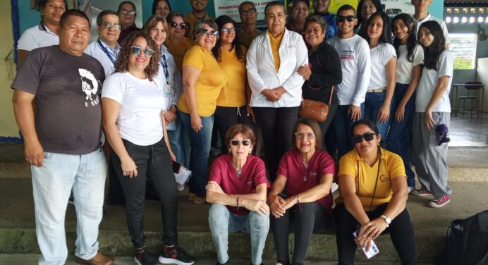 Conciencia Ciudadana realizó jornada en comunidad Cruz Blanca de Quiriquire