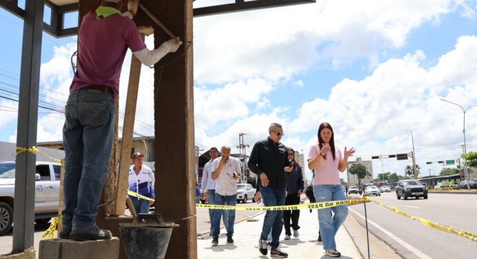 Alcaldesa Fuentes constató avances en proyectos municipales
