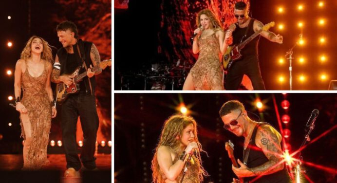 Shakira y Alejandro Sanz reventaron las redes con presentación en Madrid