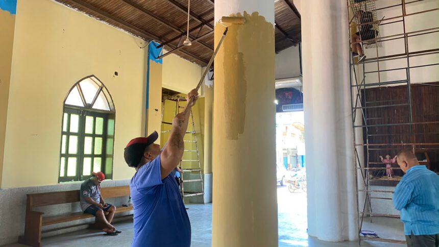 Alcaldía de Sotillo inicia rehabilitación integral de la iglesia San Rafael Arcángel 1 Sotillo