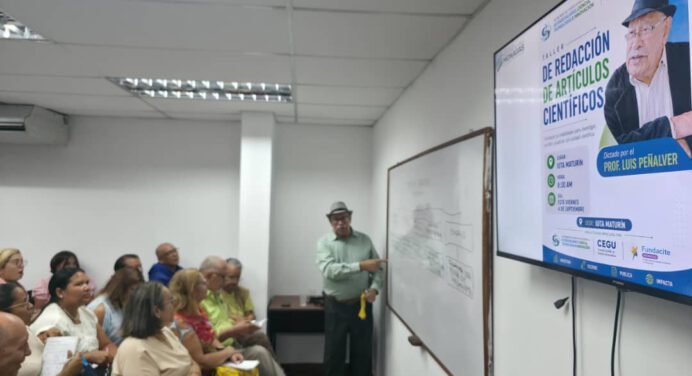 Promueven en Monagas excelencia académica con taller de redacción científica