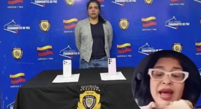 A Elizabeth Ochoa se le cayó la tapa del frasco