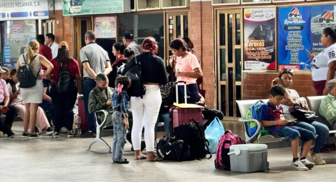 Más de 300 mil personas se movilizaron por el Terminal de Maturín en vacaciones