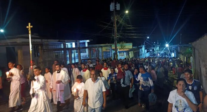 Con profunda fe y devoción Punceres honró a la Virgen del Valle