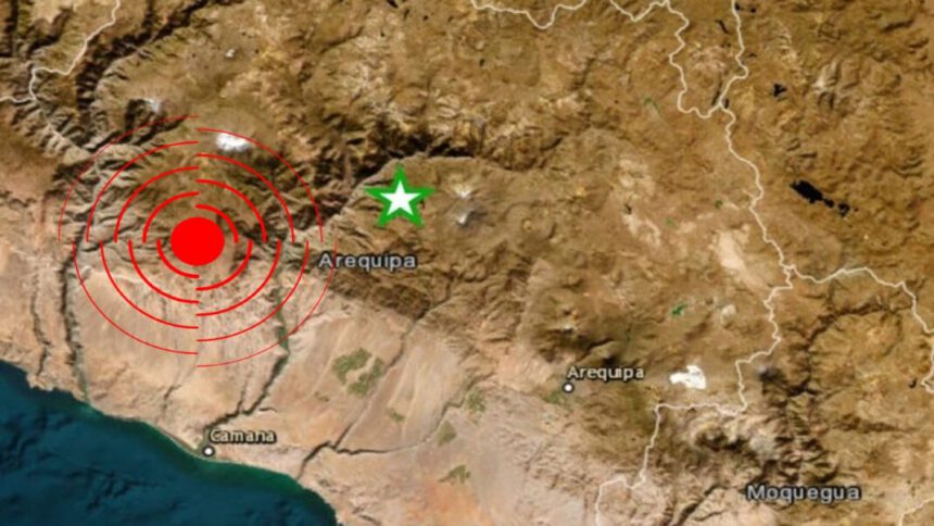 Un sismo de 5,1 sacudió las costas del sur de Perú 1 Perú