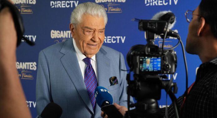 Don Francisco regresó al estudio de «Sábado Gigante»