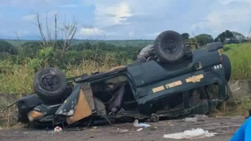 GNB murió y otros 9 quedaron heridos en accidente de tránsito en Cedeño 1 GNB