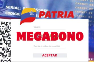 Megabono en PATRIA
