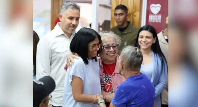 Presidenta Delcy Rodríguez reafirma su compromiso con los adultos mayores