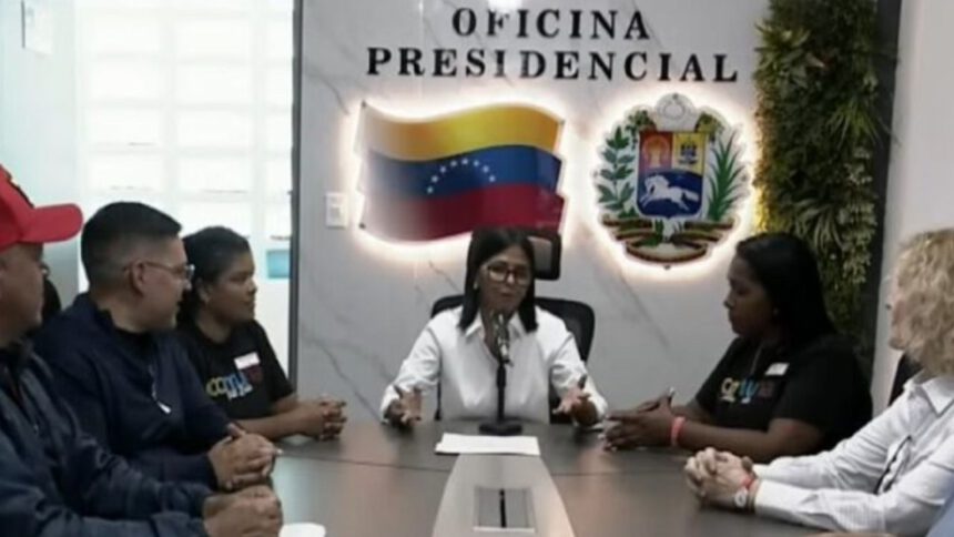 Delcy Rodríguez anunció ley de economía local 1 ley de economía
