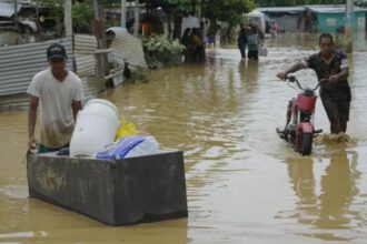 Lluvias en Ecuador