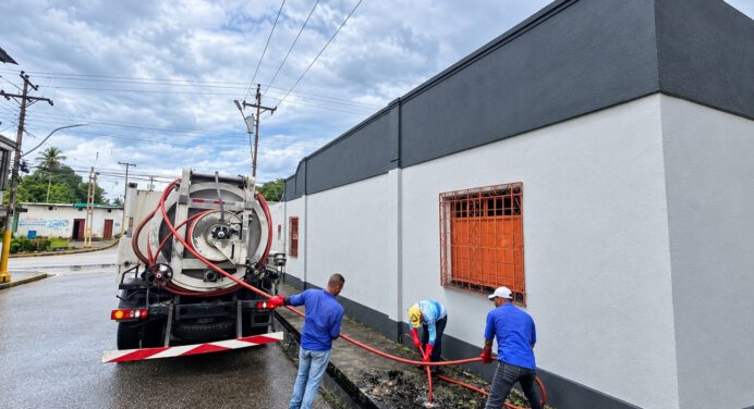 Más de 1.380 familias atendidas por el plan de mantenimiento de aguas servidas en Monagas