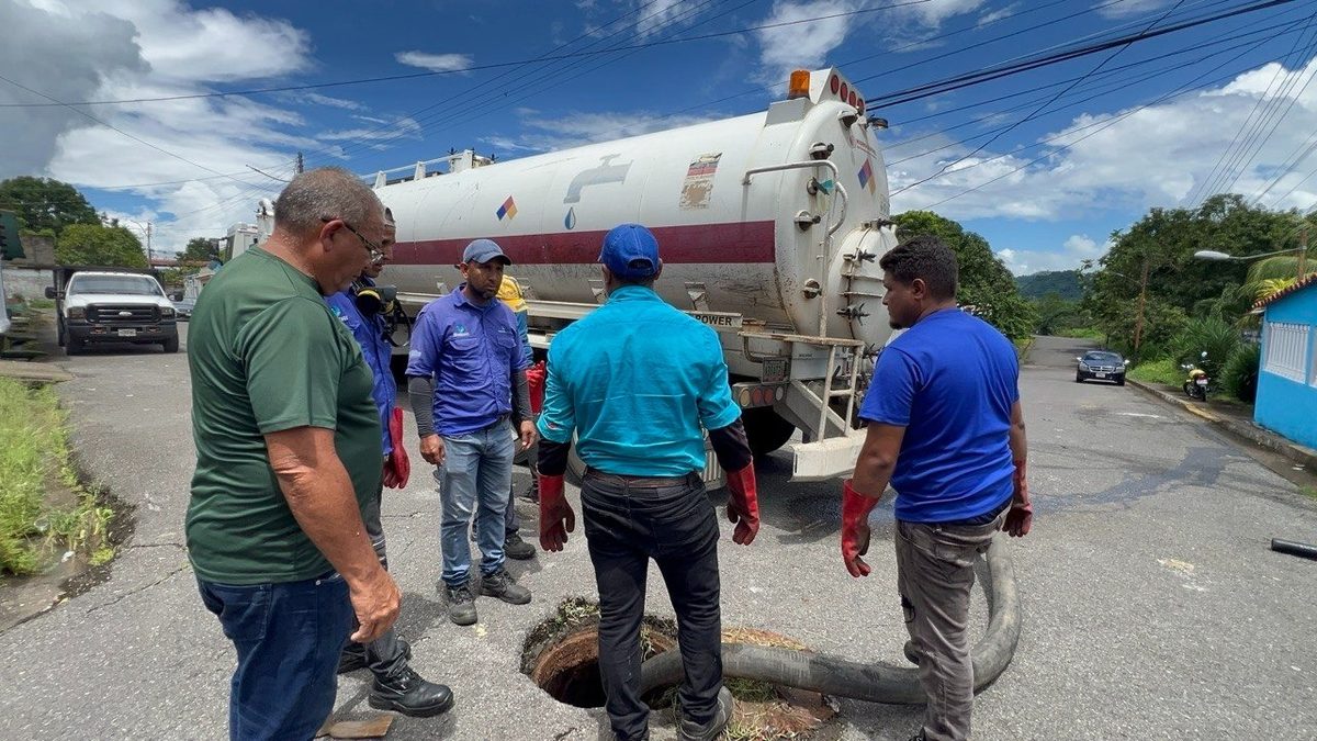 Más de 1.380 familias atendidas por el plan de mantenimiento de aguas servidas en Monagas 4 agua4