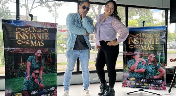 Alba Sifontes y César Núñez presentan «Un instante más» (+video)