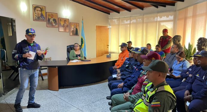 En Santa Bárbara evalúan balance de incidencias delictuales