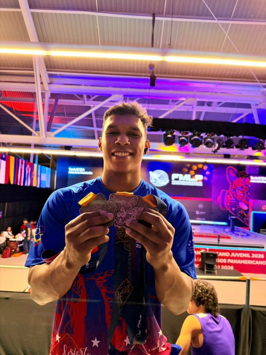 Monaguense Luis García brilla en México con dos medallas de oro 1 Luis García
