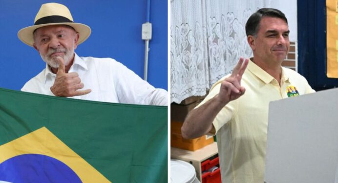 Lula y Bolsonaro emitieron votos en las reñidas elecciones presidenciales de Brasil