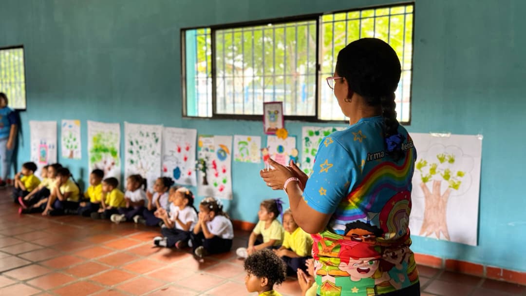 Fortalecen valores de más de 180 niños del preescolar Irma Sáez 2 ninos3
