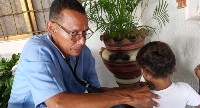 Conciencia ciudadana acudió con jornada de salud al municipio Cedeño