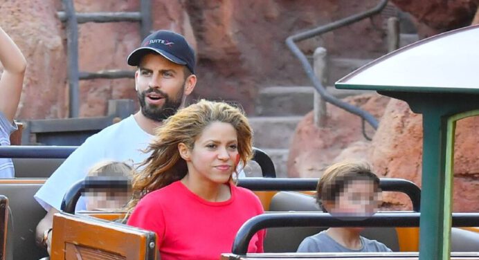 Shakira y Piqué dirimen en España régimen de visitas de sus hijos 