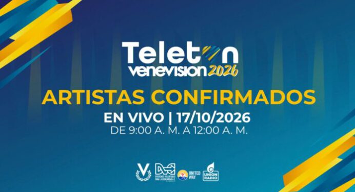 Estrellas nacionales e internacionales se unen al Teletón del 17 de octubre